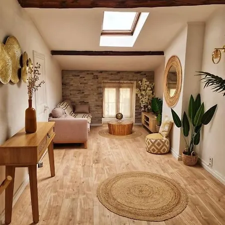 Emplacement N°1+terrasse Vue+cité+trivalle+clim Apartamento *